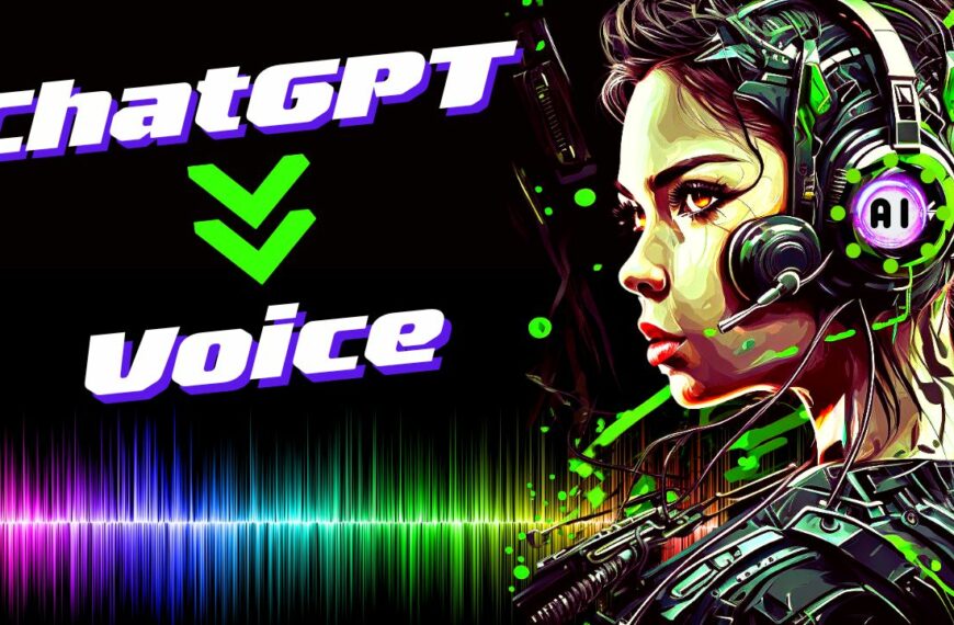 How to Give ChatGPT a Real Time Voice