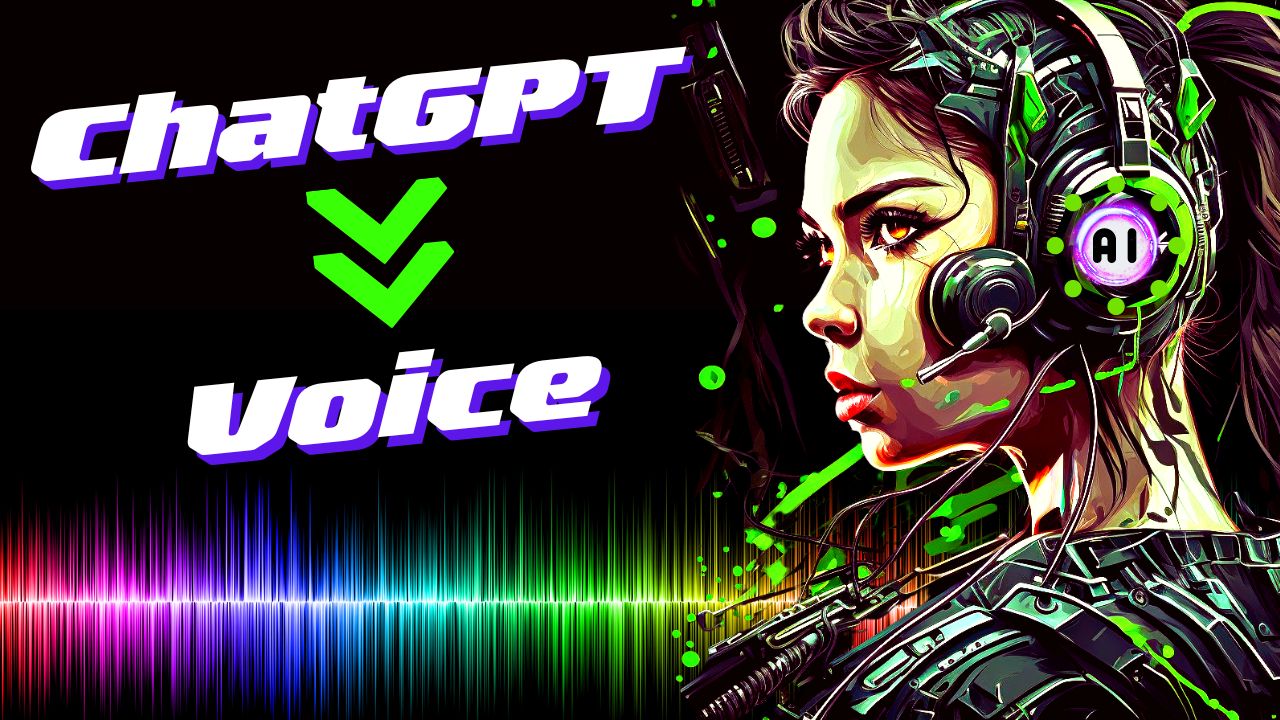 picture of how to give chatgpt a real voice