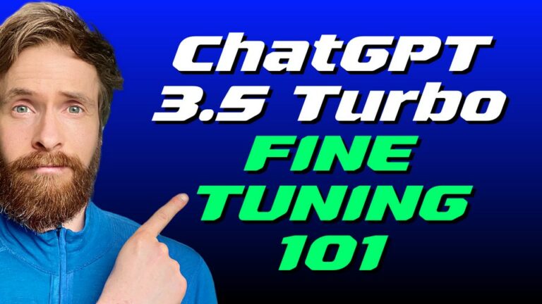 picture of how to fine tune a chatgpt 3.5 turbo model - a step by step guide