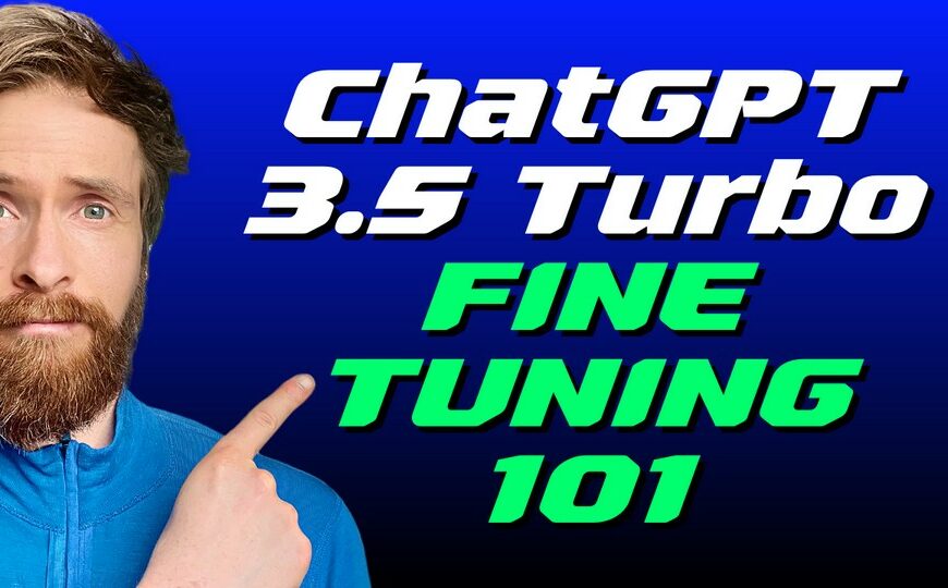 picture of how to fine tune a chatgpt 3.5 turbo model - a step by step guide