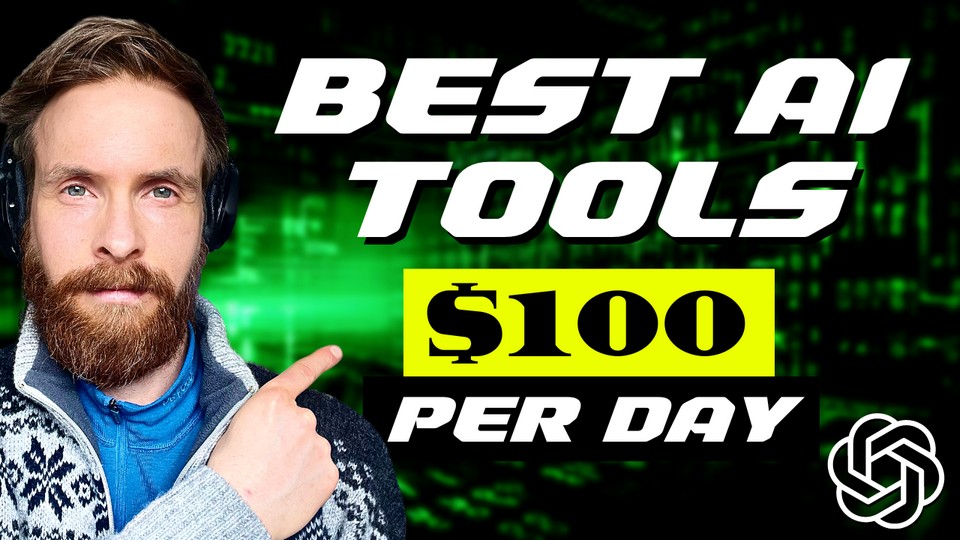 picture of the best 5 ai tools to make money online